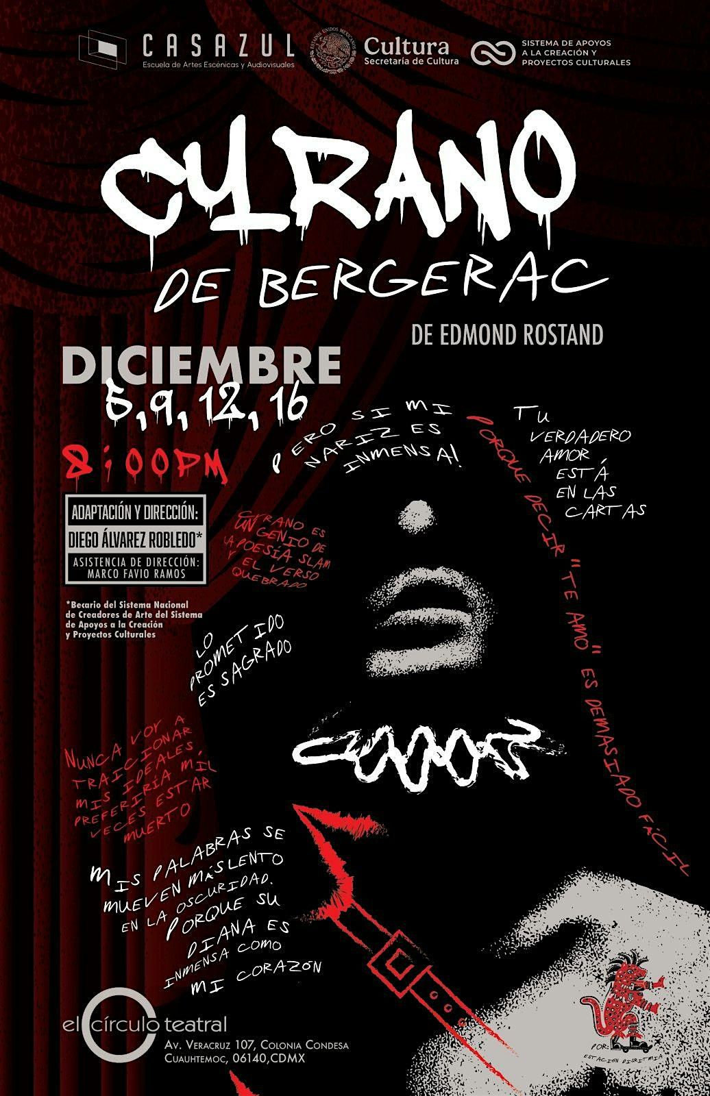 CYRANO DE BERGERAC, 5 December | Event in Ciudad de México | AllEvents