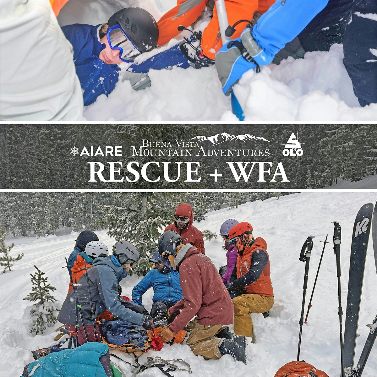AIARE Avalanche Rescue + SOLO Wilderness First Aid