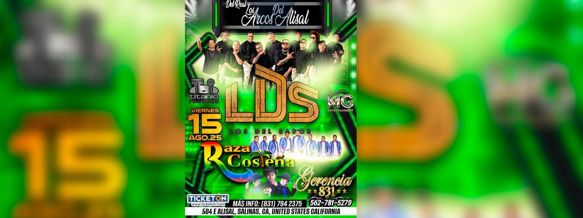 LDS LOS DEL SABOR, RAZA COSTEÑA  & MAS  | Event in Salinas | AllEvents
