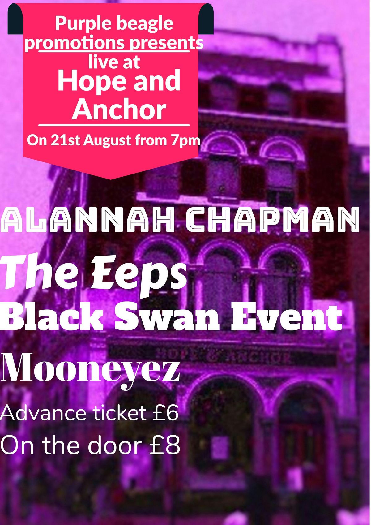 Live at Hope and Anchor , 21 August | Event in London | AllEvents
