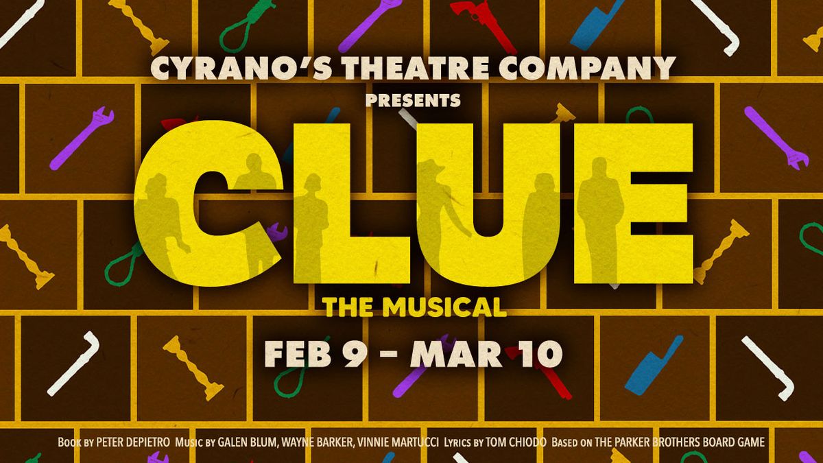 Clue - The Musical at McCallum Theatre, 25 February | Event in Palm Desert | AllEvents