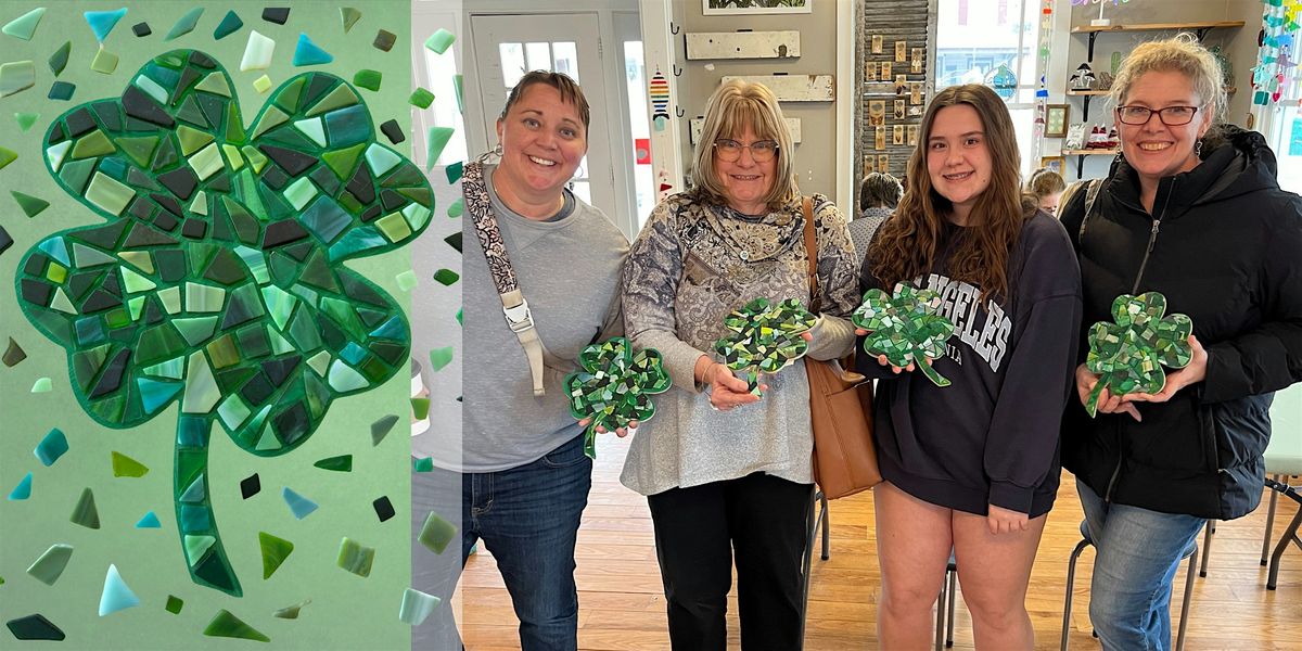 Glass Mosaic class- 4 leaf clover at The Vineyard at Hershey, 1 March | Event in Middletown | AllEvents