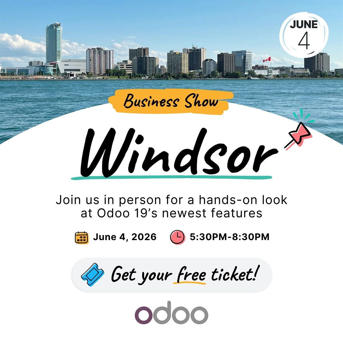 Odoo Business Show Windsor, Ontario