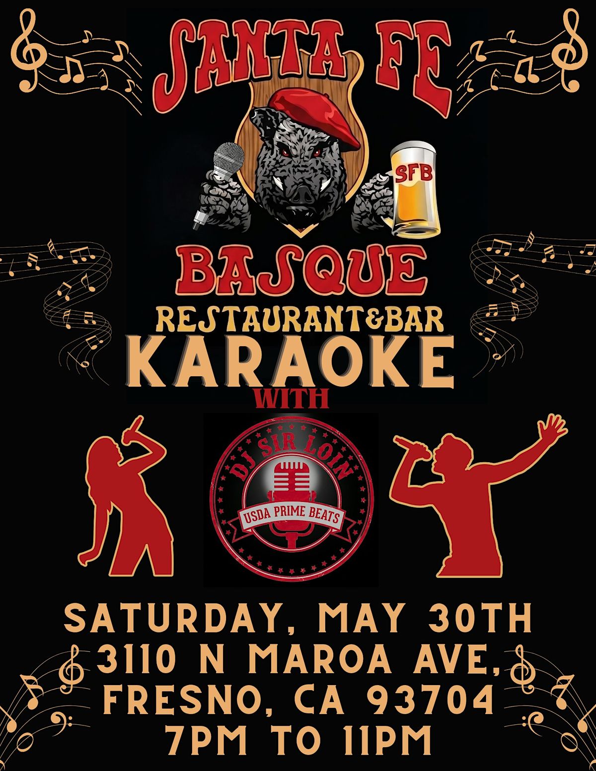 Santa Fe Basque Reno Santa Fe Basque Karaoke Night with DJ Sir Loin, Santa Fe Basque ...