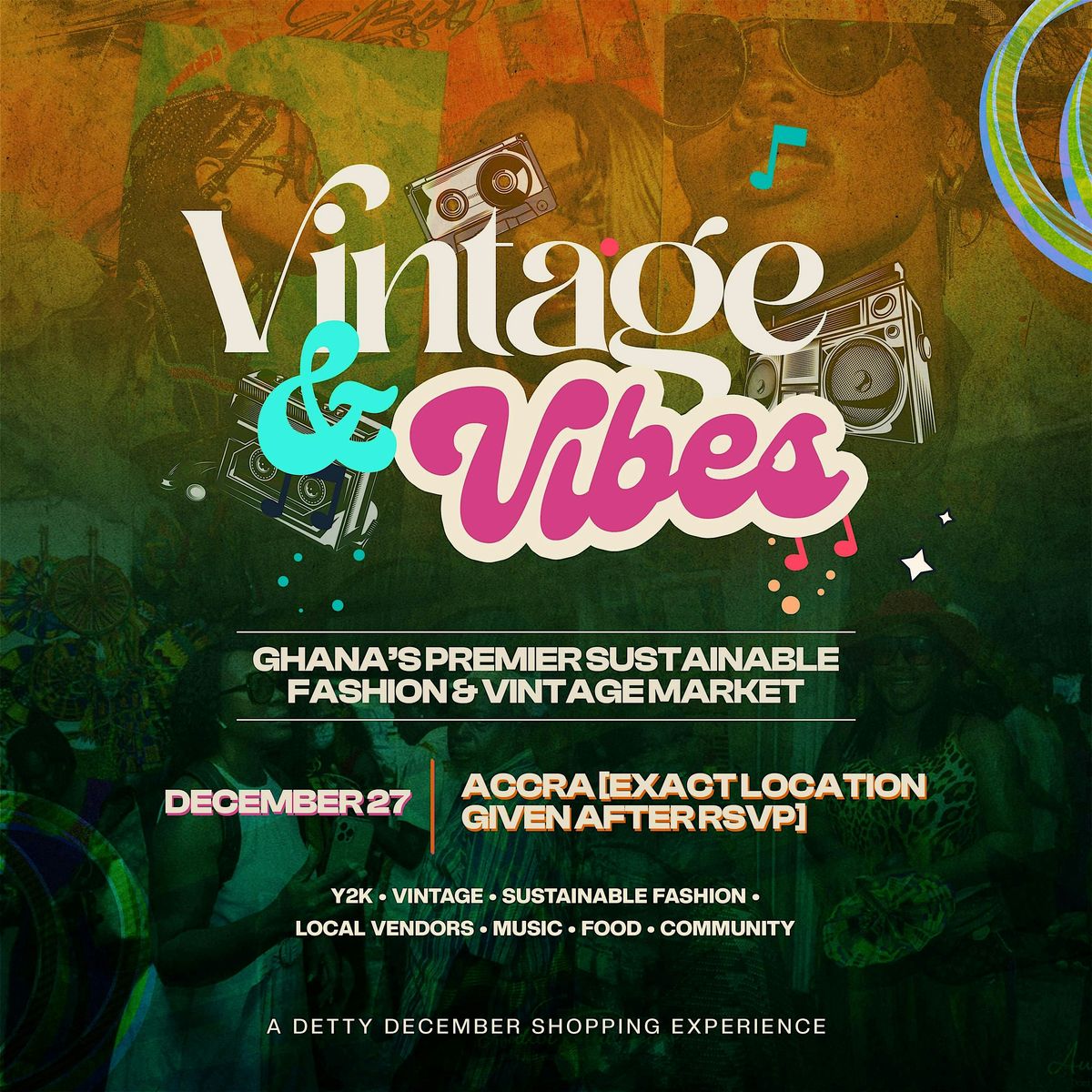 VINTAGE & VIBES FASHION HOUSE: ACCRA'S THRIFTING/RESALE EVENT & SHOWCASE !, 28 January | Event in Accra