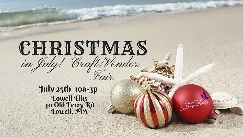 West michigan guides Christmas in July! Craft/Vendor Fair at Elks Lodge, Lowell