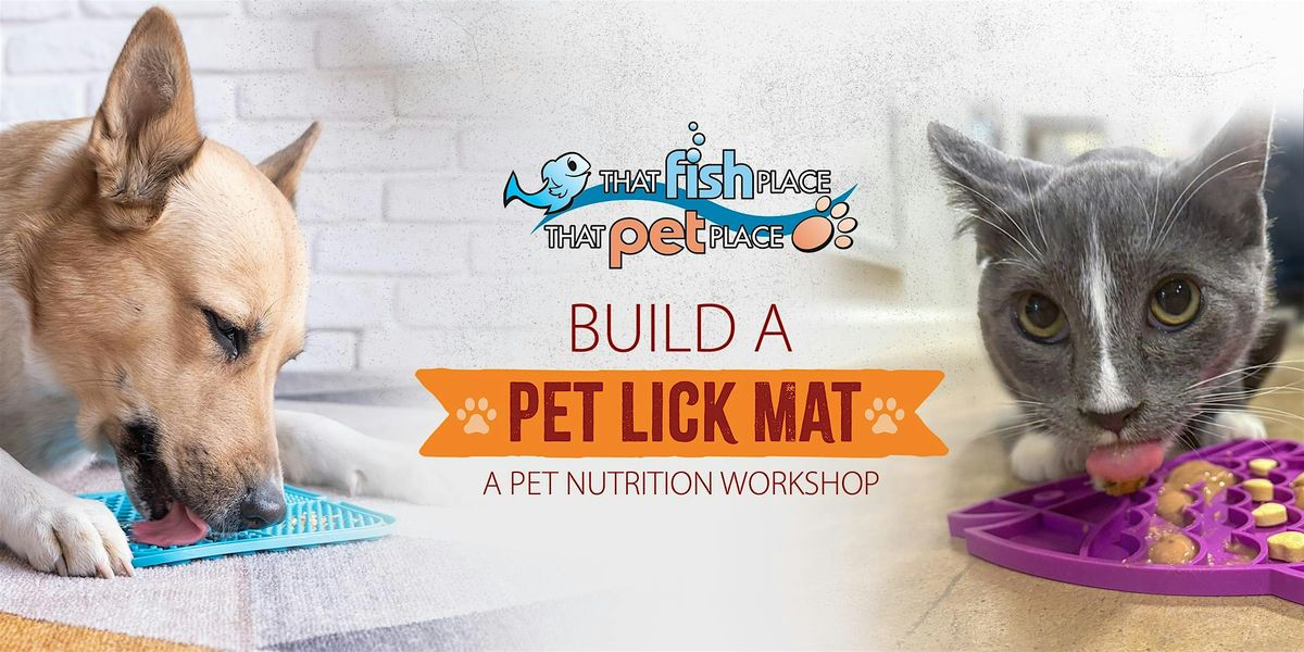 Build Your Own Pet Lick Mat: For Dogs and Cats!, 25 January | Event in Lancaster | AllEvents