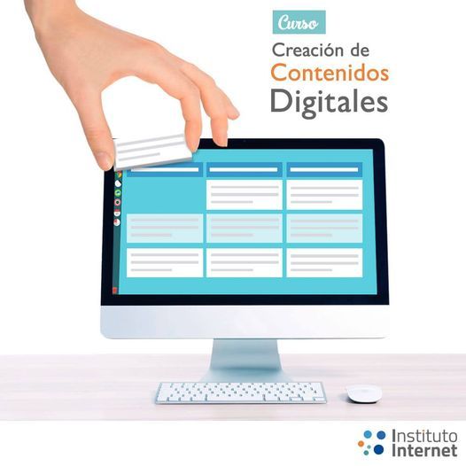 Curso Creación De Contenidos Digitales Instituto Internet Caracas March 30 2021 Allevents In