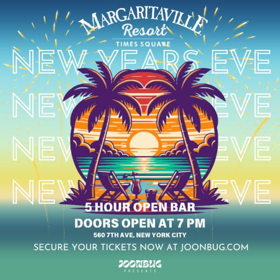 Margaritaville Times Square Gala In Paradise, 31 December | Event in Manhattan | AllEvents