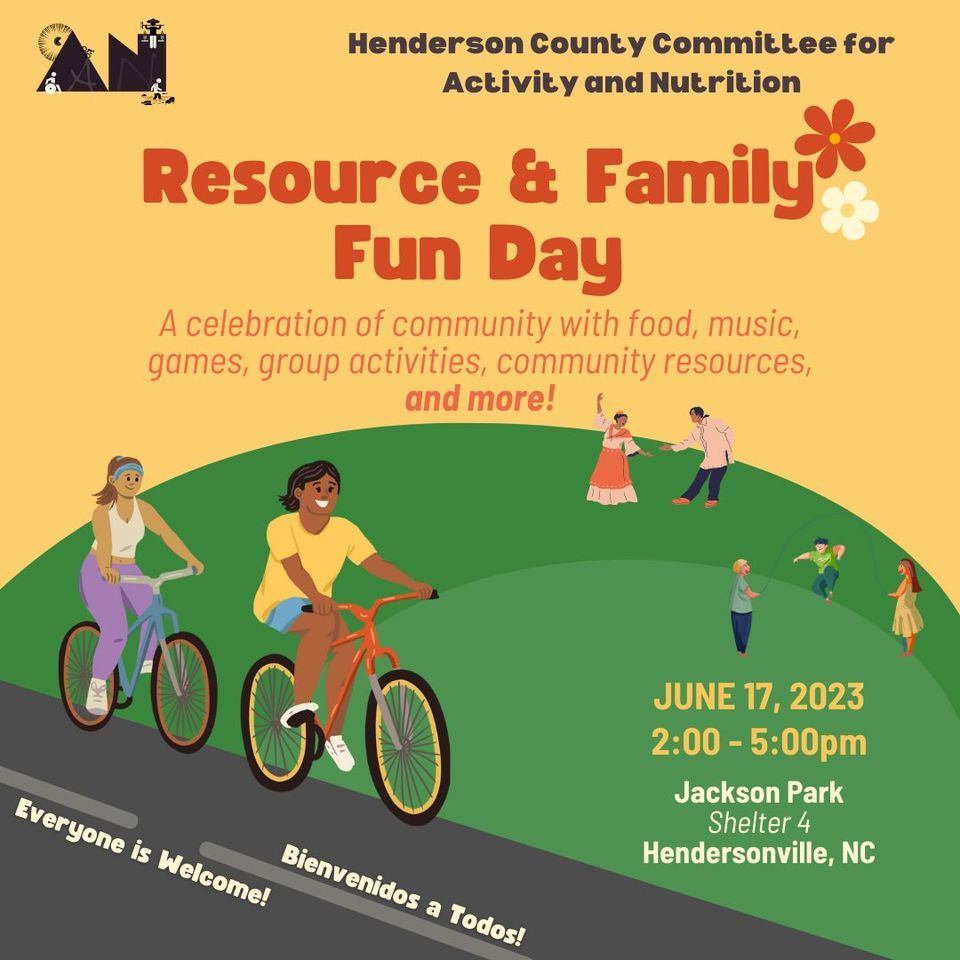 Family Fun and Resource Day, Jackson Park, Hendersonville, June 17 2023 |  AllEvents.in