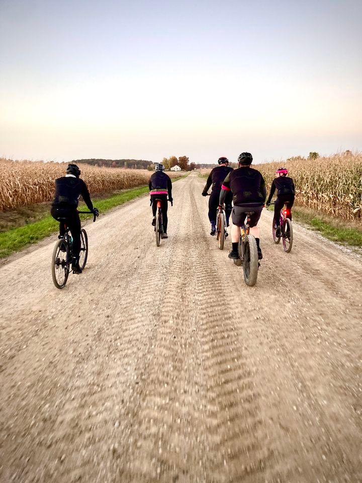 Weekly Gravel Ride, Main Street Bicycle Company, Zeeland, 25 May 2023
