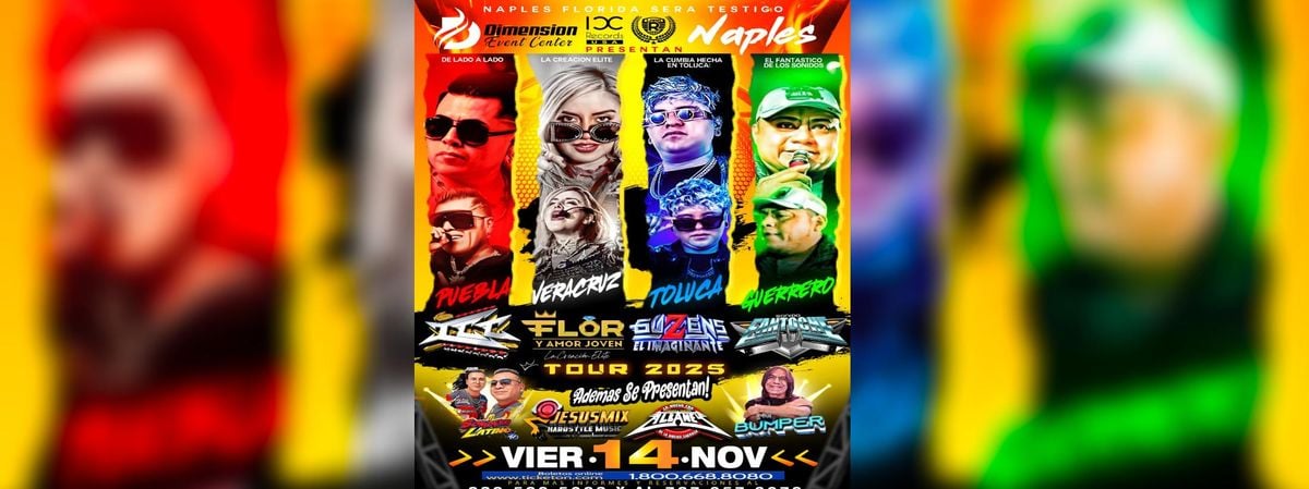 ICC, FLOR Y AMOR JOVEN, SONIDO FANTOCHE & MAS, 14 November | Event in Naples | AllEvents