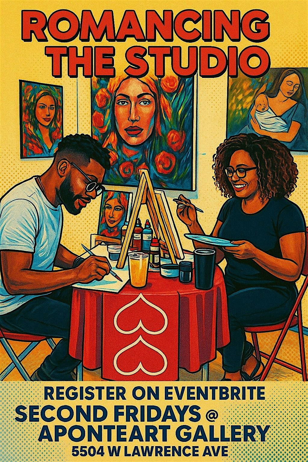 Romancing the  Studio - A date night at the Gallery, 12 December | Event in Chicago | AllEvents