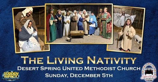 Living Nativity With Desert Spring United Methodist Church At Glittering Lights Las Vegas Motor Speedway December 5 2021 Allevents In Info Skaneateles Methodist Church Holiday Craft Fair 2022