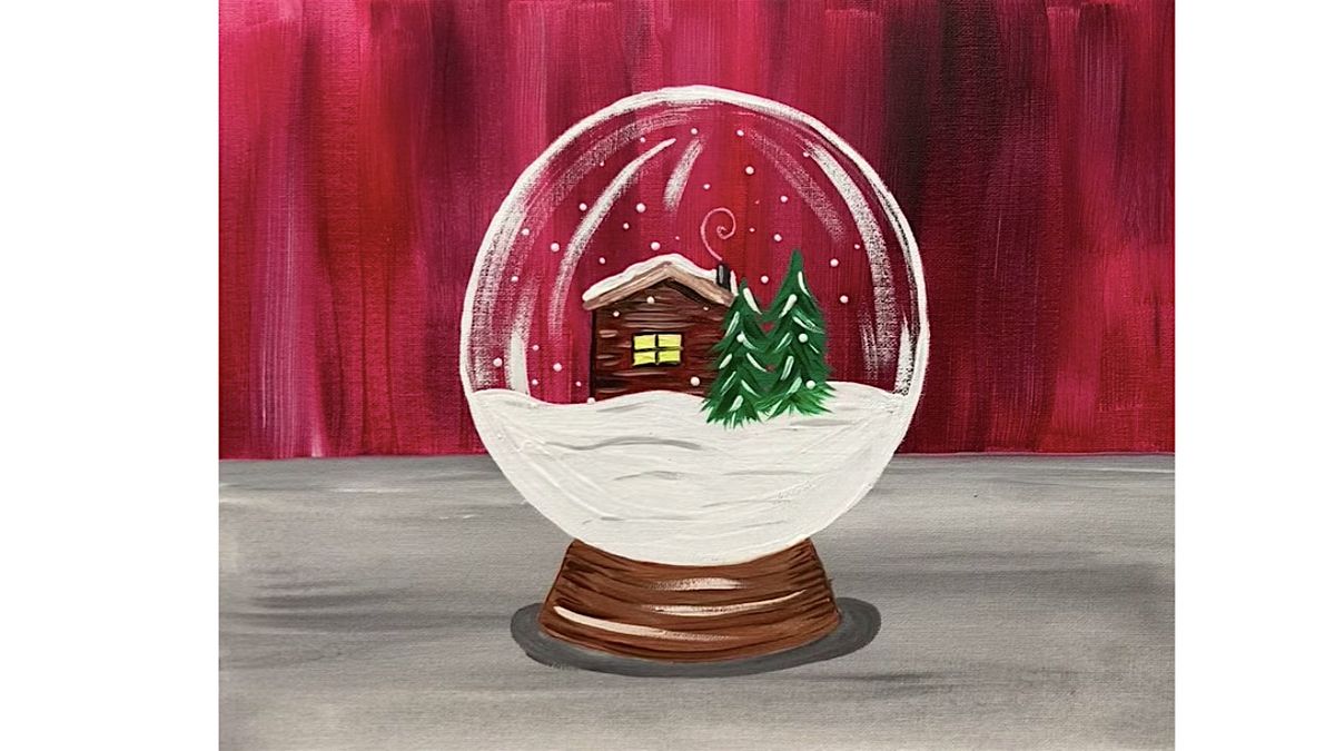 Paint & Sip: A Very Merry Snow Globe, 5 December | Event in Chicago | AllEvents