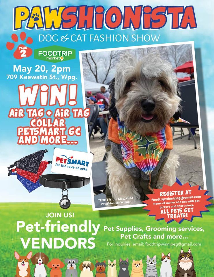 Pawshionista Dog and Cat Fashion Show, 709 Keewatin St, Winnipeg, MB