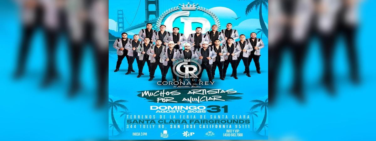 BANDA CORONA DEL REY DE MAZATLAN SINALOA, 31 August | Event in San Jose | AllEvents