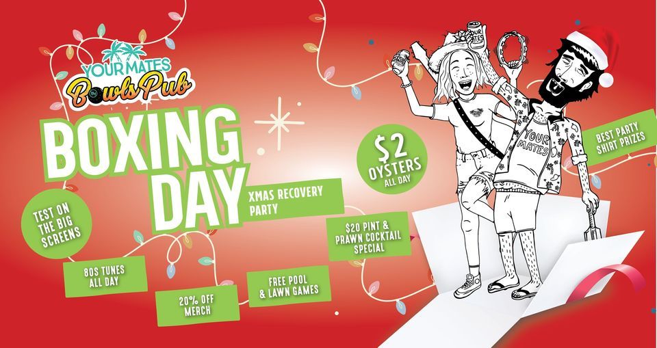 Boxing Day Party Bowlsy, Your Mates BowlsPub, Cooroy, December 26