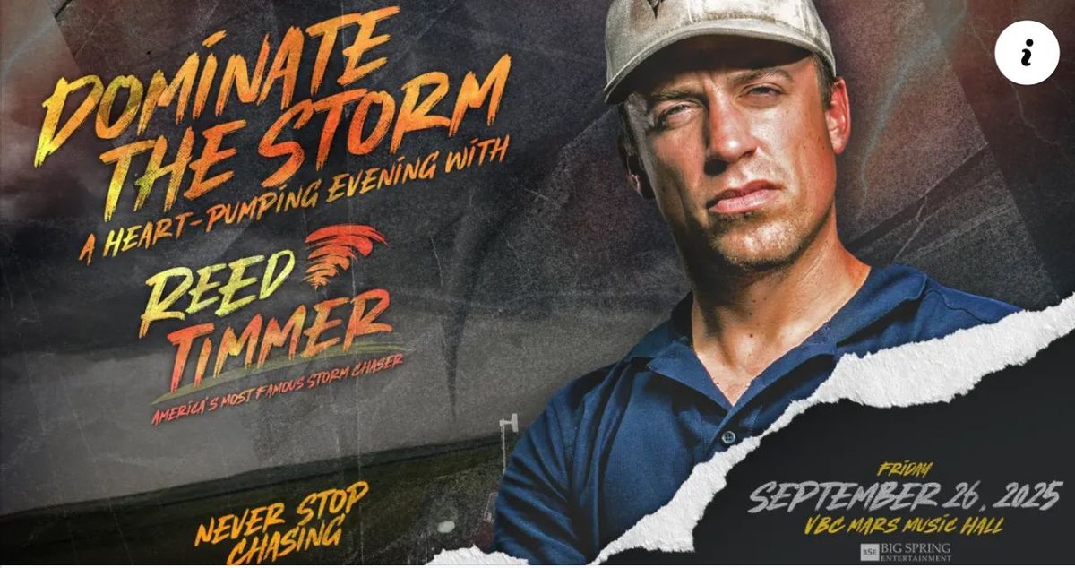 Reed Timmer, 3 November | Event in Columbus | AllEvents