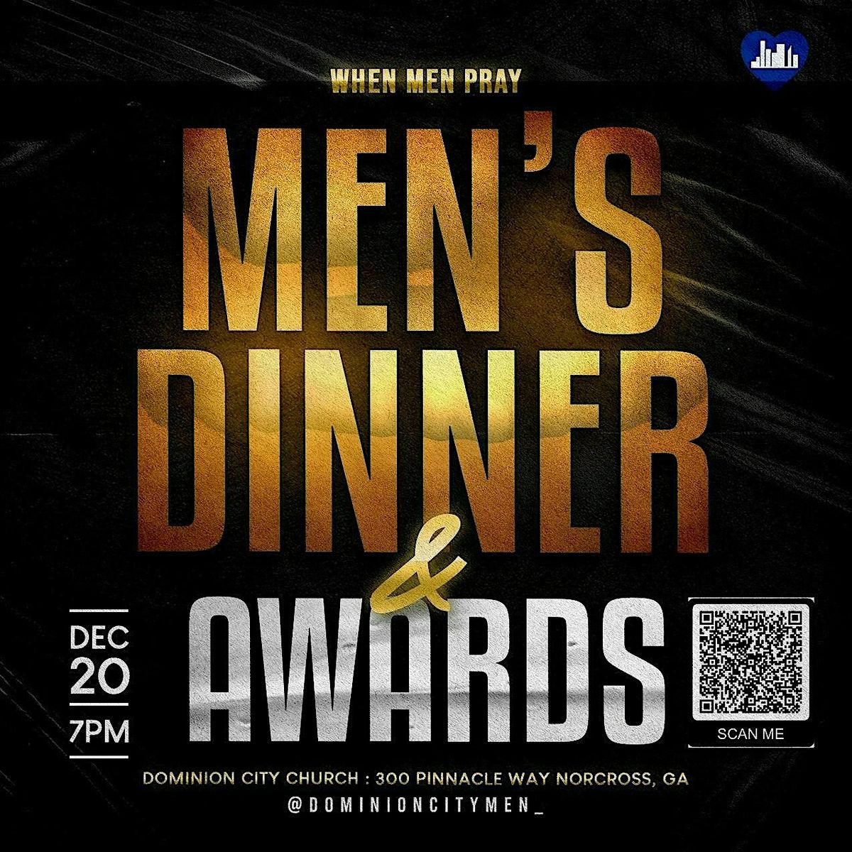 WHEN MEN PRAY -  Dinner and Awards Nights, 20 December | Event in Norcross | AllEvents
