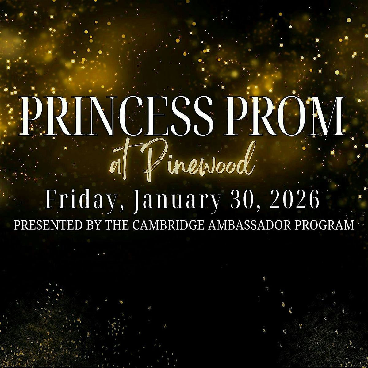 Princess Prom 2026, 30 January | Event in Cambridge | AllEvents