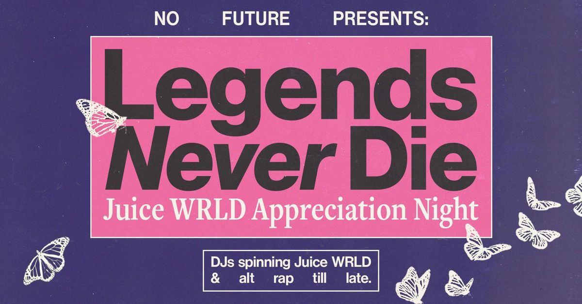 Legends Never Die: Juice WRLD Appreciation Night , 6 September | Event in Manchester | AllEvents