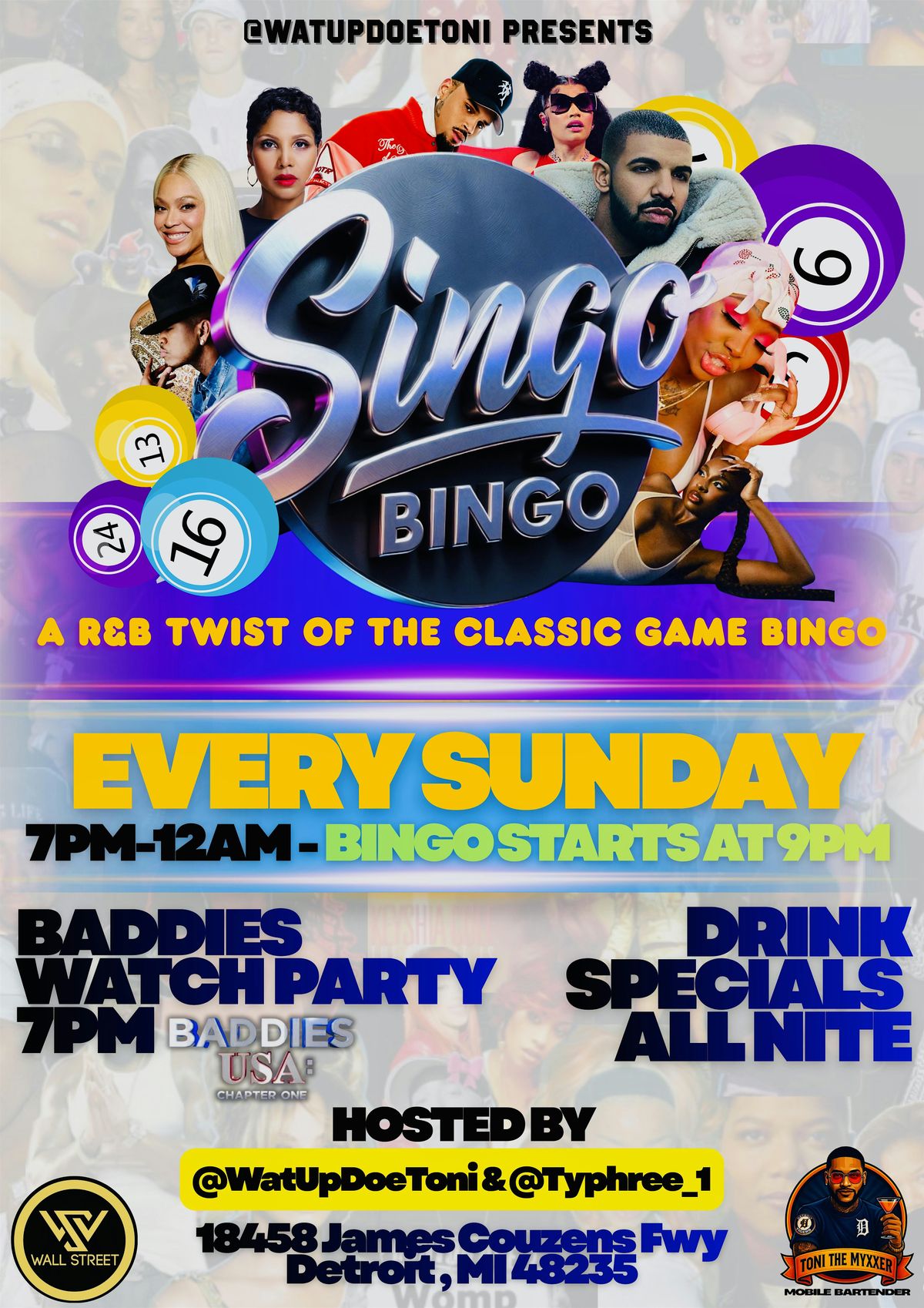 Singo Bingo, 14 December | Event in Detroit | AllEvents
