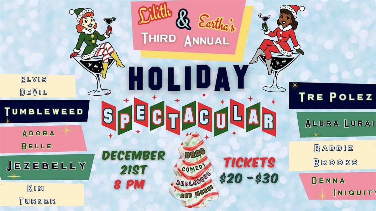 BURLESQUE | Lilith and Eartha's Third Annual Holiday Spectacular, 21 December | Event in Hamtramck | AllEvents