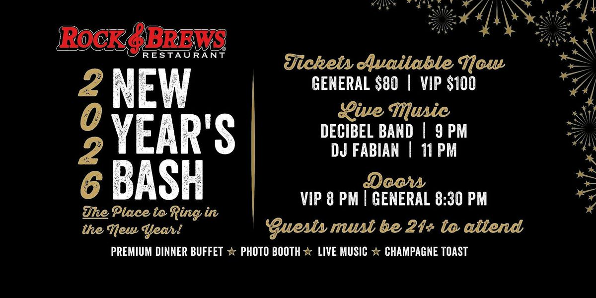 Rock  & Brews San Antonio New Year's Bash, 31 December | Event in San Antonio | AllEvents