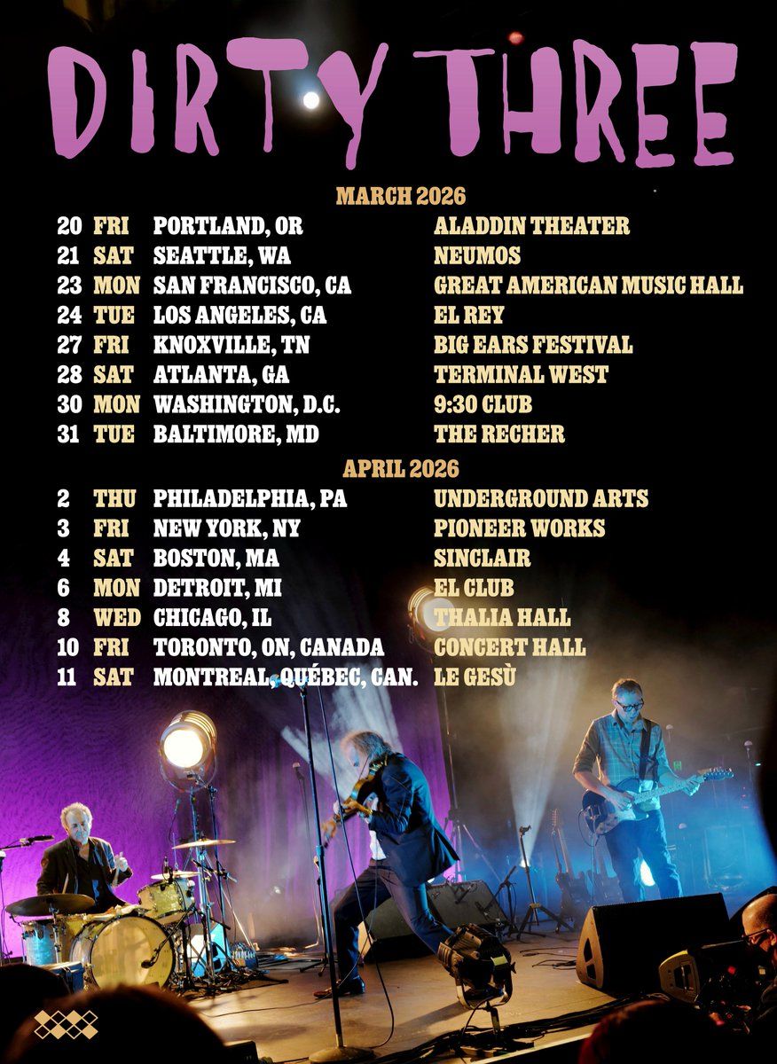 The Dirty Three, 27 March | Event in Atlanta | AllEvents
