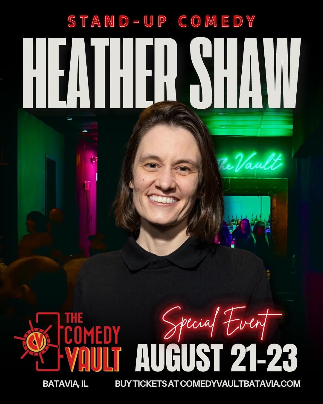 Heather Shaw at Cobbs Comedy Club, 4 December | Event in San Francisco | AllEvents