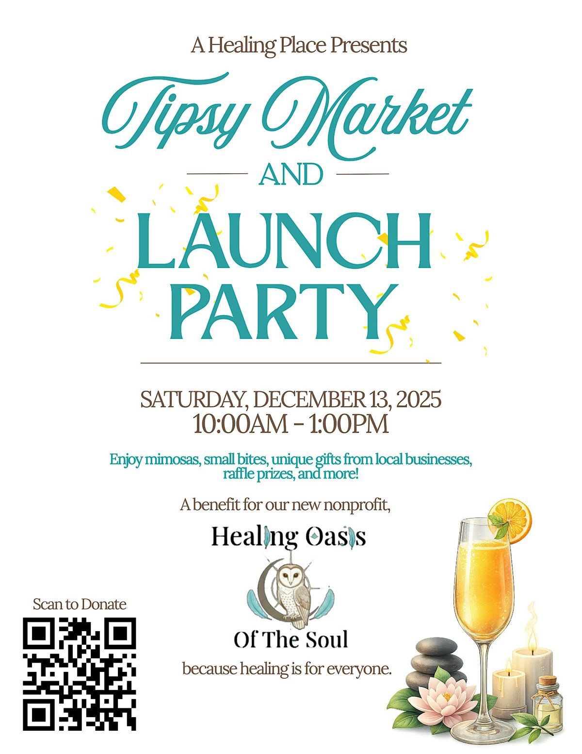 Tipsy Market & Nonprofit Launch Party, 13 December | Event in San Jose | AllEvents