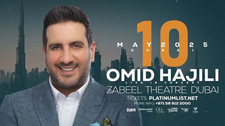 Omid Hajili Live at Zabeel Theatre in Dubai | Event in Dubai | AllEvents