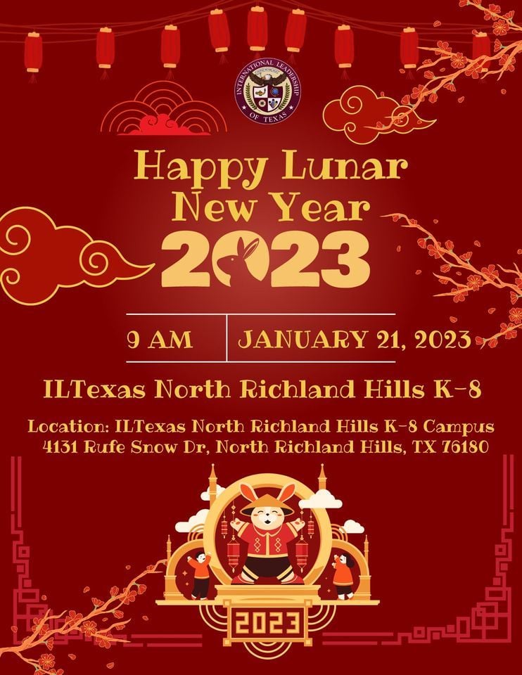 ILTEXAS NRH K8 LUNAR NEW YEAR 2023 You’re Invited!, 4131 Rufe Snow