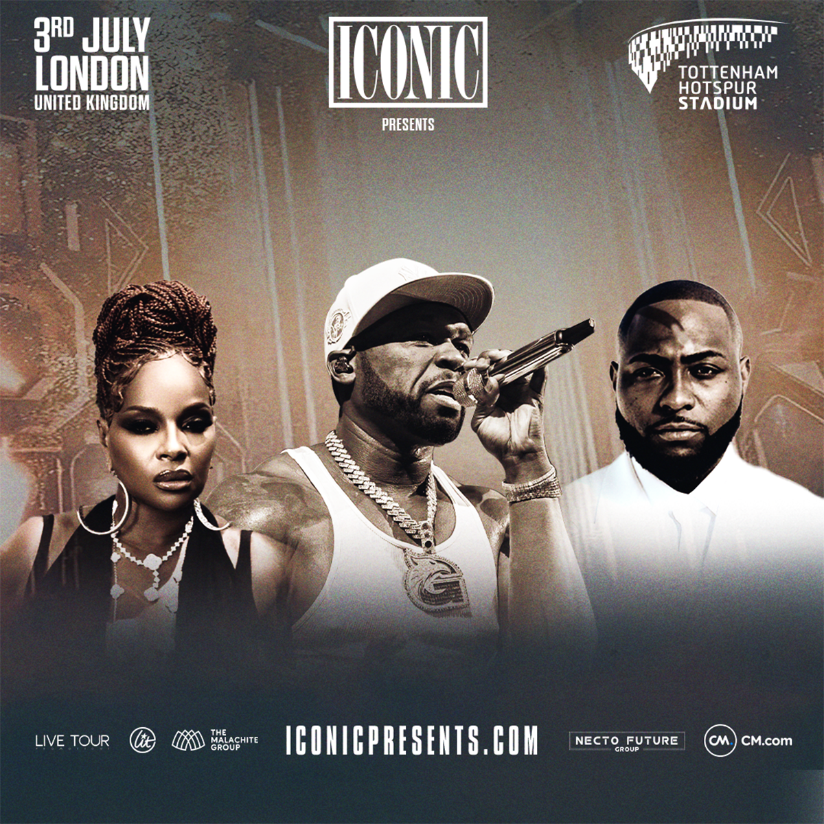 50 Cent and Mary J Blige at Paris La Defense Arena, 13 July | Event in Nanterre | AllEvents