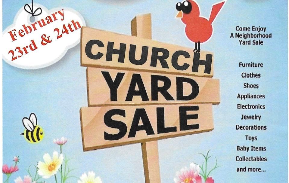 Annual Church Yard Sale , Sebring Christian Church, February 23 to