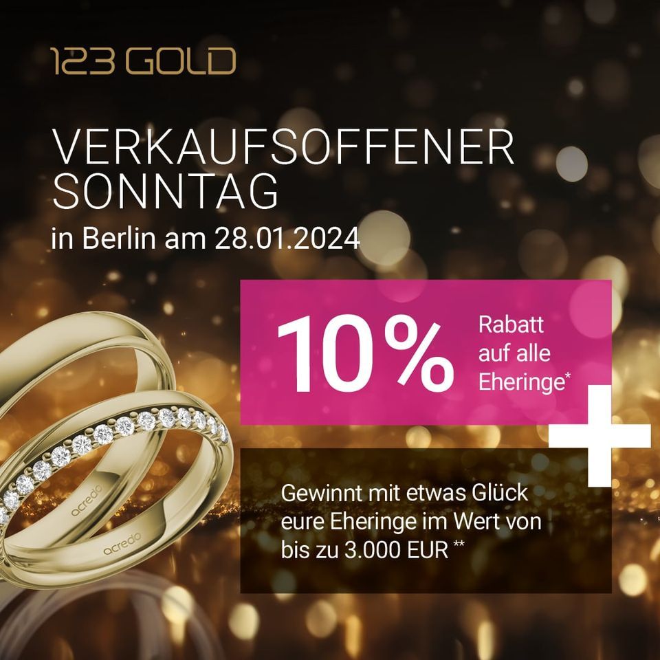 Verkaufsoffener Sonntag Mit Gewinnspiel 123GOLD Trauringe Und Schmuck verkaufsoffener-sonntag-mit-gewinnspiel-123gold-trauringe-und-schmuck
