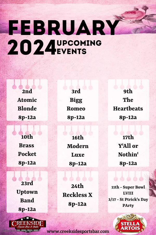 The Heartbeats 2/9, Creekside Sports Bar & Grille, Royersford