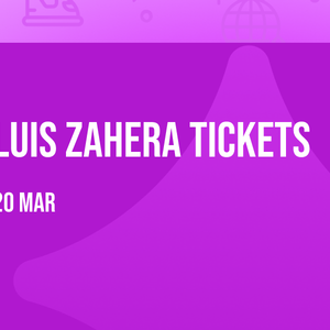 Luis Zahera Tickets