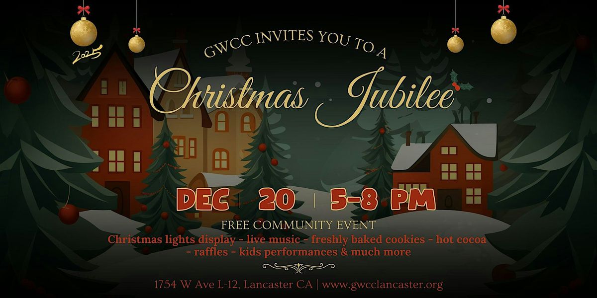 2025 Christmas Jubilee, 20 December | Event in Lancaster | AllEvents