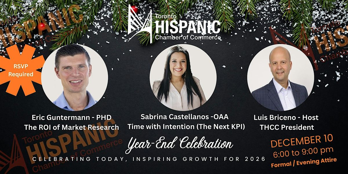 End-Year Celebration 2025, 10 December | Event in Toronto | AllEvents