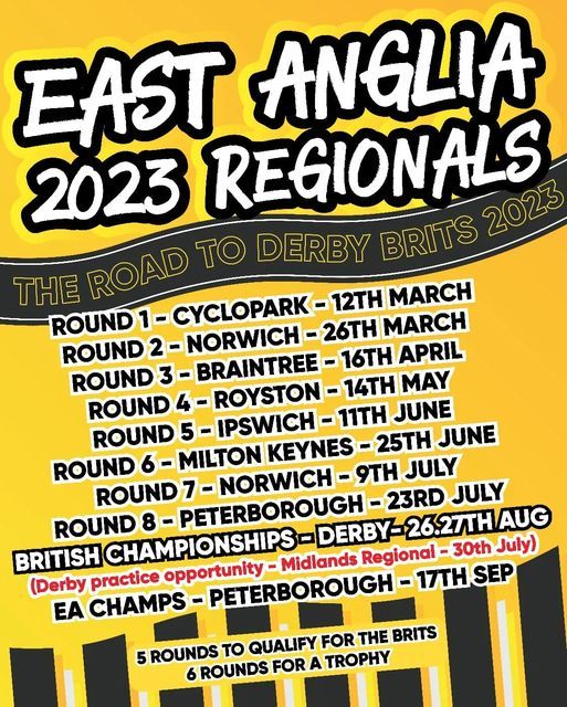EA Regional Series Rnd 5, Ipswich BMX Club, June 11 2023 AllEvents.in