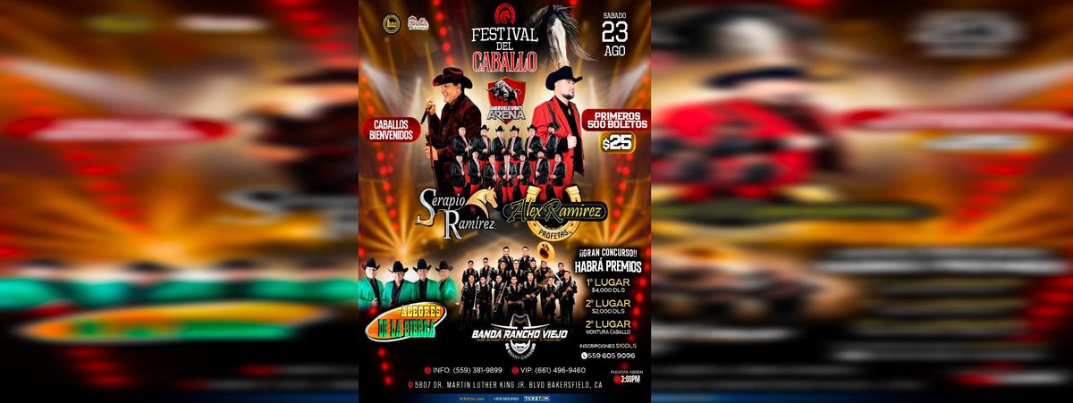 SERAPIO RAMIREZ, ALEX RAMIREZ Y MAS, 23 August | Event in Bakersfield | AllEvents