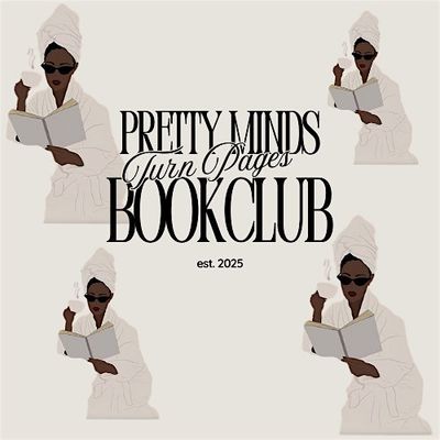 Pretty Minds Turn Pages™ Book Club logo