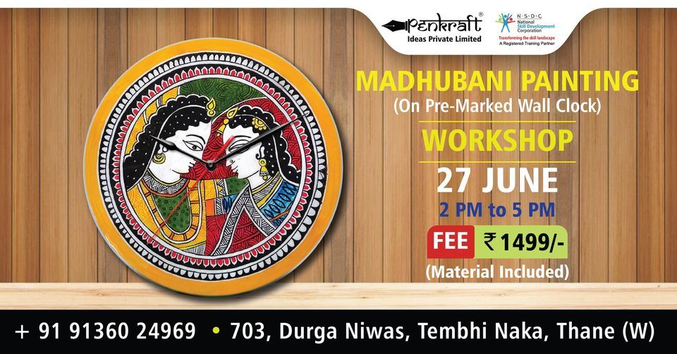 PENKRAFT MADHUBANI PAINTING WORKSHOP!, 27 June | Event in Thane | AllEvents.in