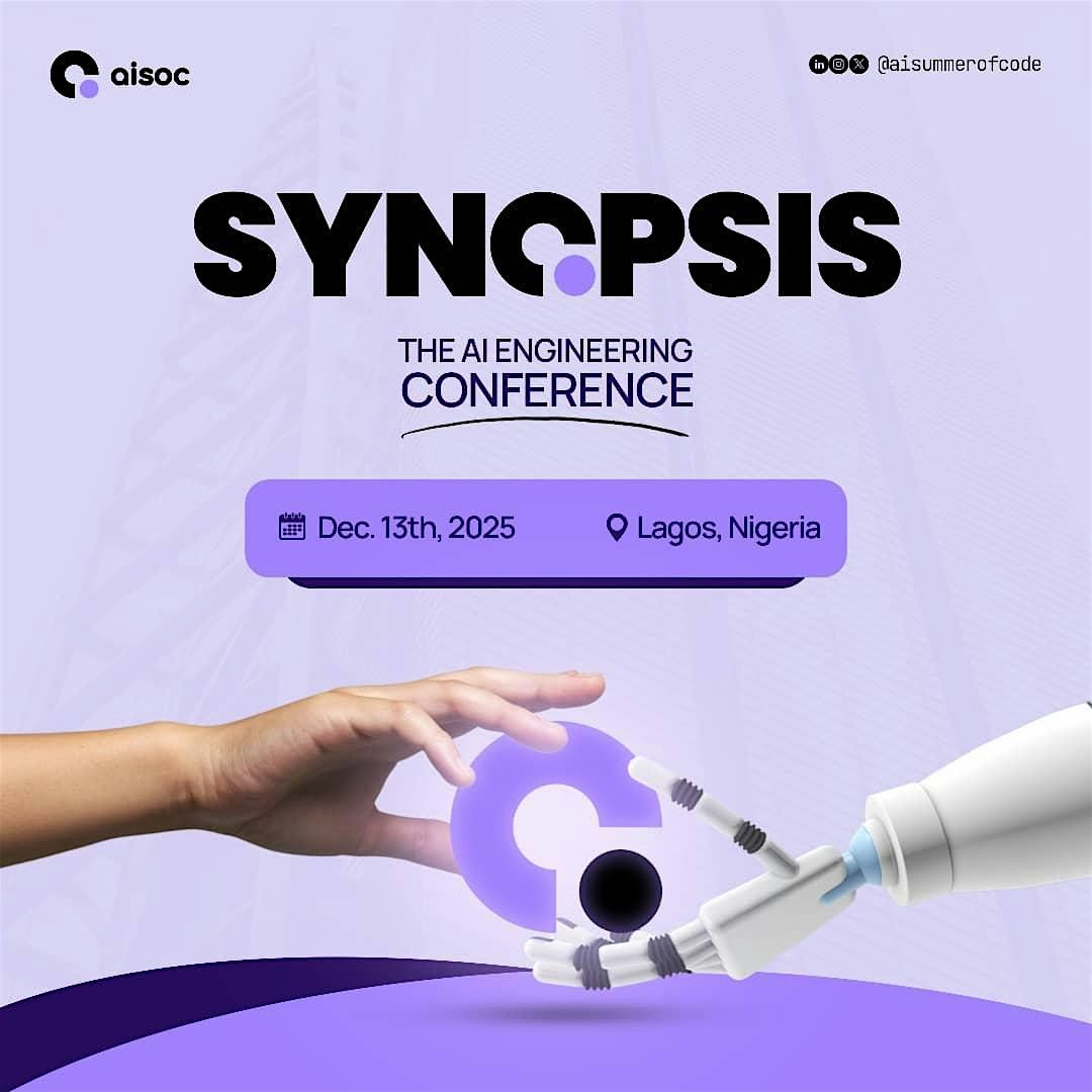 SYNOPSIS: The AI Engineering Conference, 13 December | Event in Lagos | AllEvents
