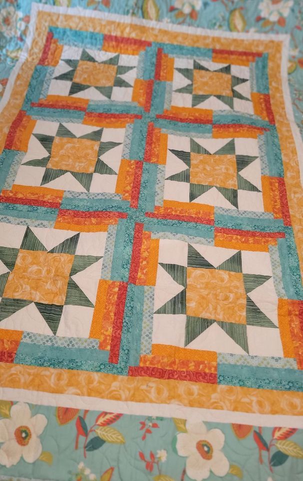 Sew with Megan! Log Cabin Sun Star Class, D & J Sewing, Clovis, April