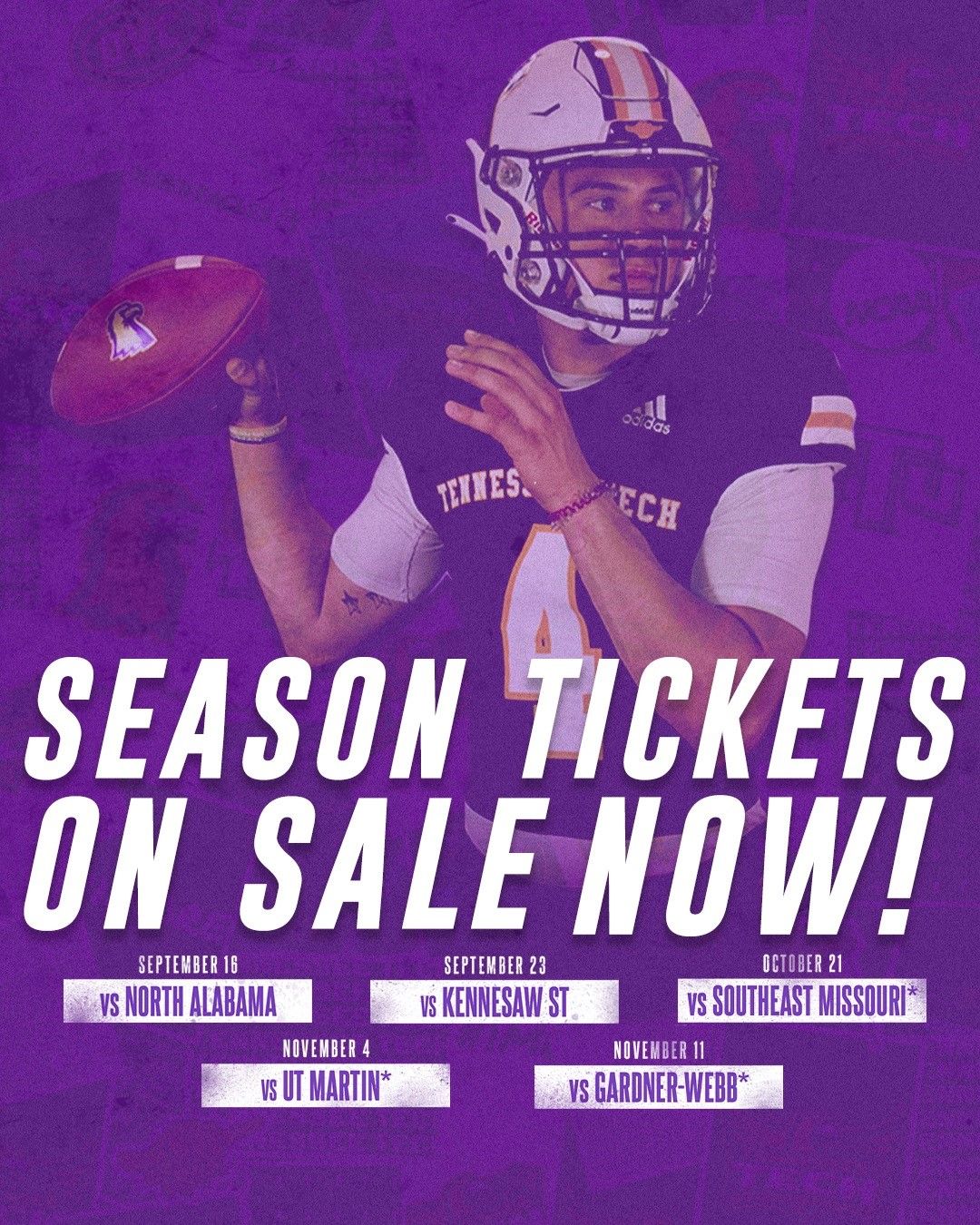 Tennessee Tech Golden Eagles Football Season Tickets Includes Tickets tennessee-tech-golden-eagles-football-season-tickets-includes-tickets