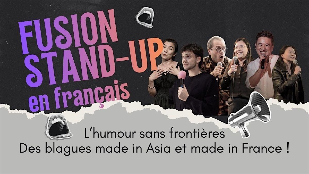 Fusion Stand-up : L’humour sans frontières, 29 November | Event in Paris | AllEvents