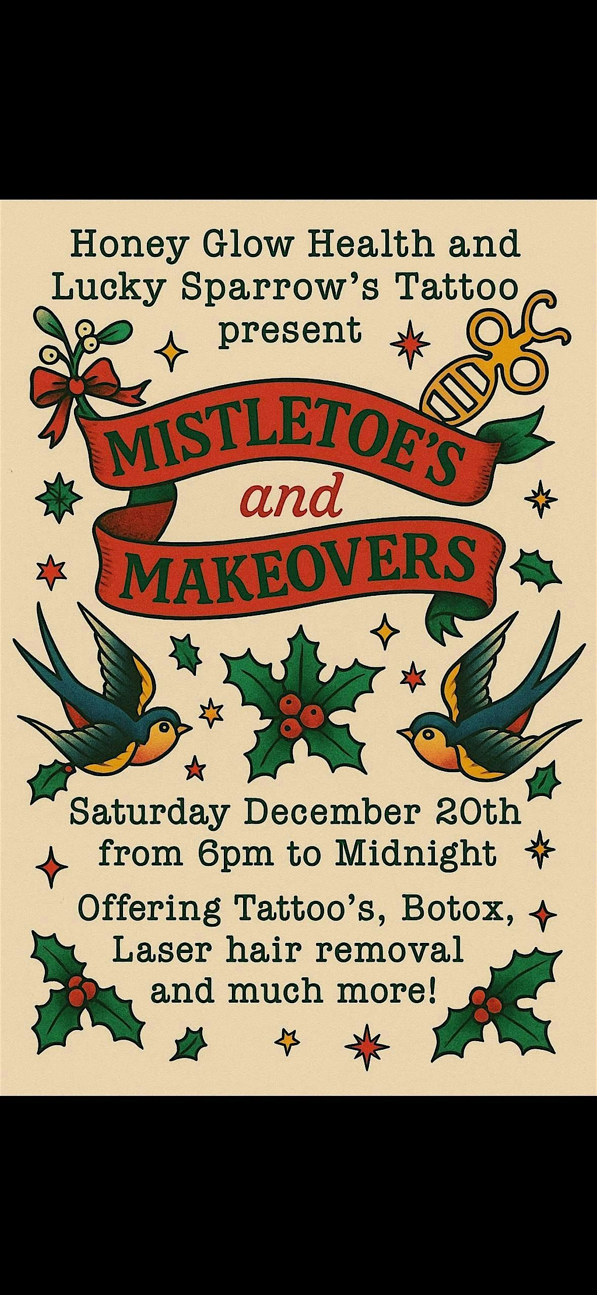MISTLETOE’S and MAKEOVERS, 20 December | Event in Bonney Lake | AllEvents